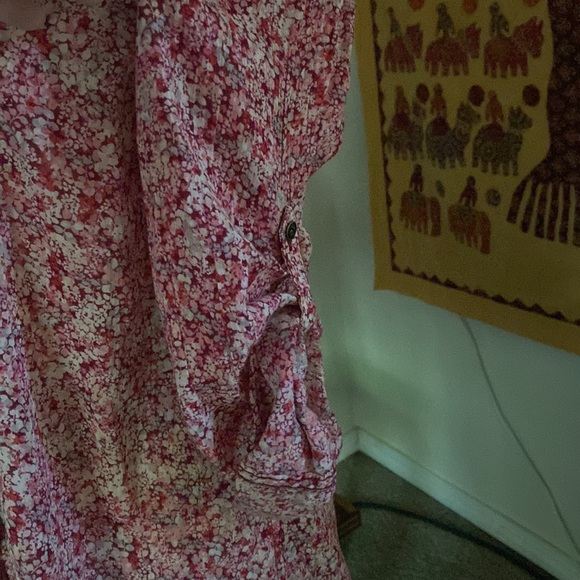 Vintage Eddie Bauer Button-Down, Adjustable Full-Length or 3/4 Sleeve Blouse - Picture 3 of 15